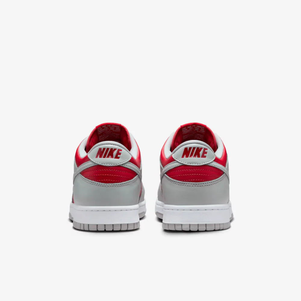 Nike Dunk Low Varsity Red and Silver