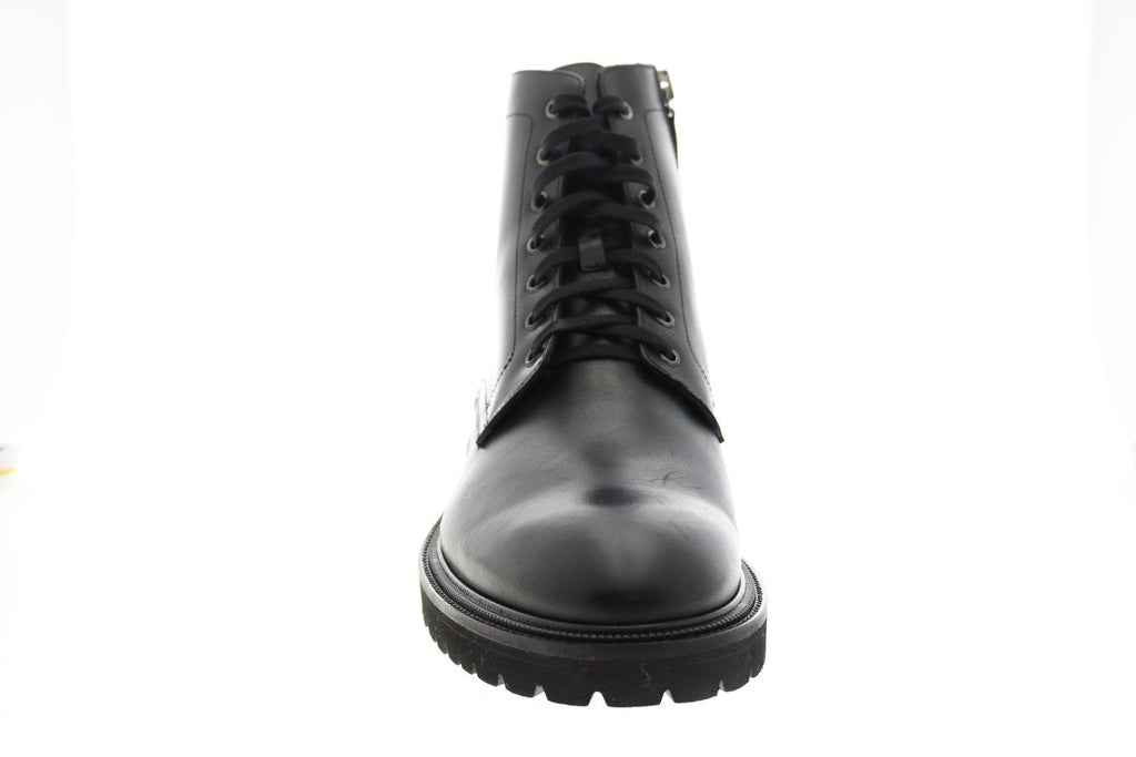 Aquatalia Patrizio Calf 34M0935-BLK Mens Black Leather Casual Dress Boots