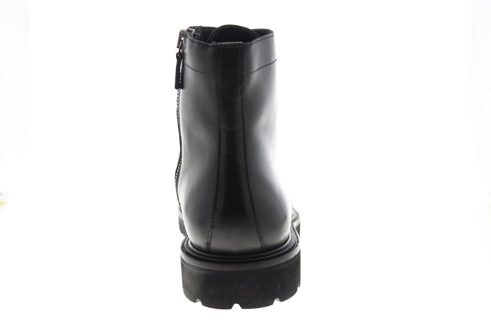 Aquatalia Patrizio Calf 34M0935-BLK Mens Black Leather Casual Dress Boots