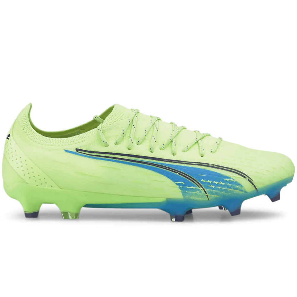 PUMA Ultra Ultimate FG AG Firm Ground Soccer Cleats Fizzy Light