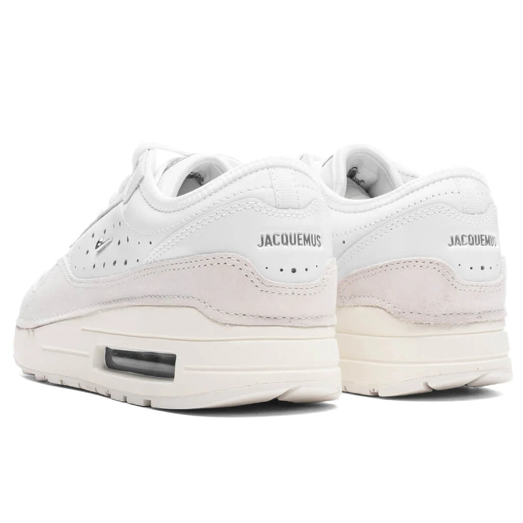 Women's Air Max 1 SP Jacquemus - Summit White/Metallic Silver/Sail