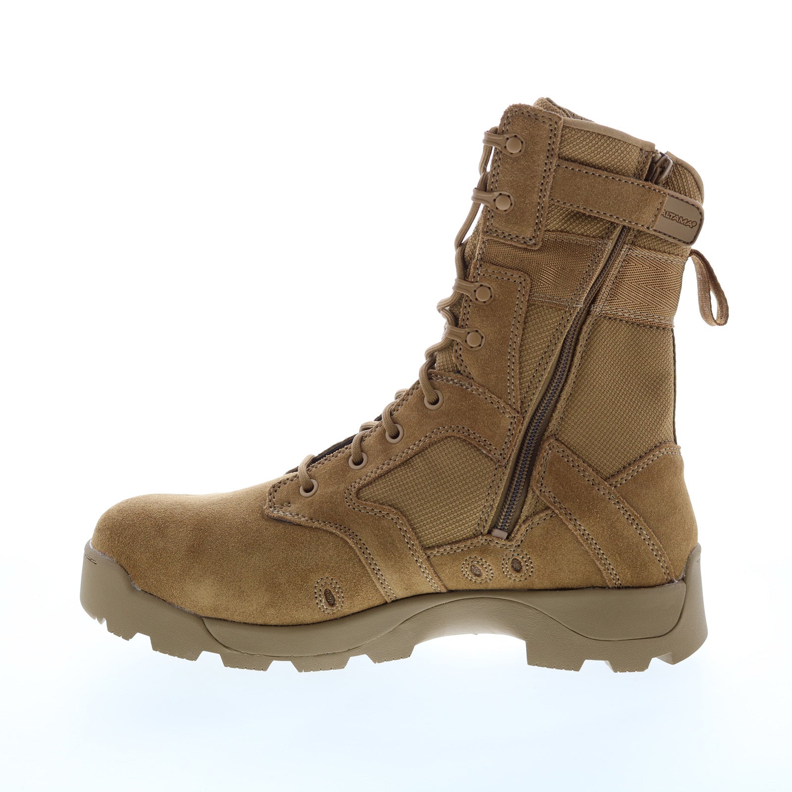 Altama Jungle Assault Side-Zip Safety Toe 351603 Mens Brown Tactical Boots