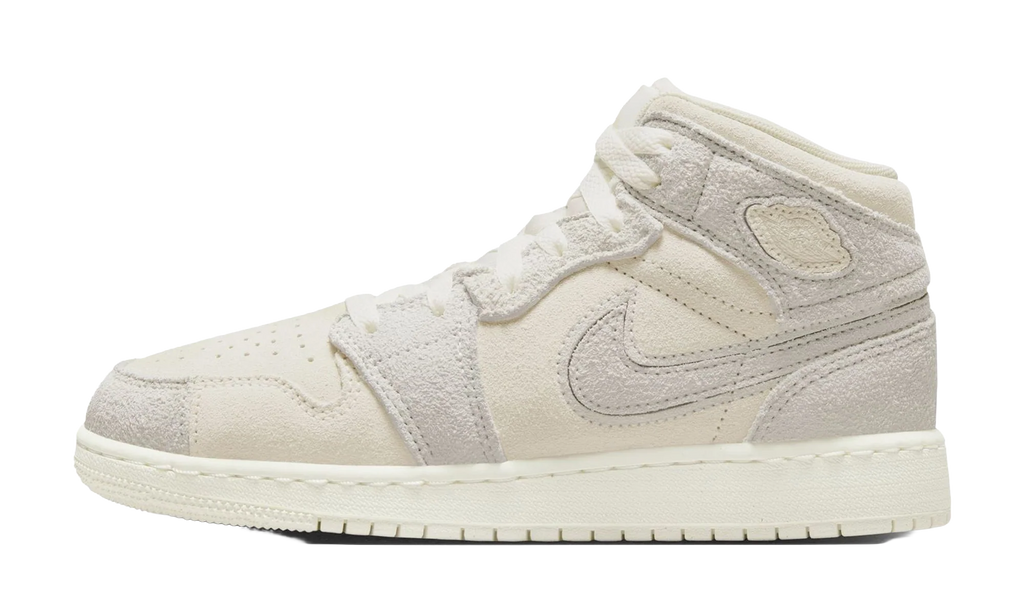 Jordan 1 Mid SE GS "Craft Pale Ivory" FN7449 100