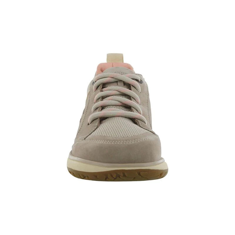 Women's Boulder Oxford in Taupe/Pink