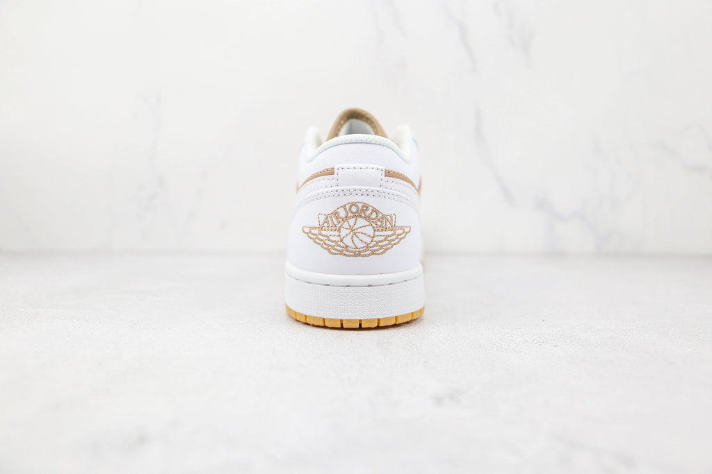 Jordan 1 Low Hemp White