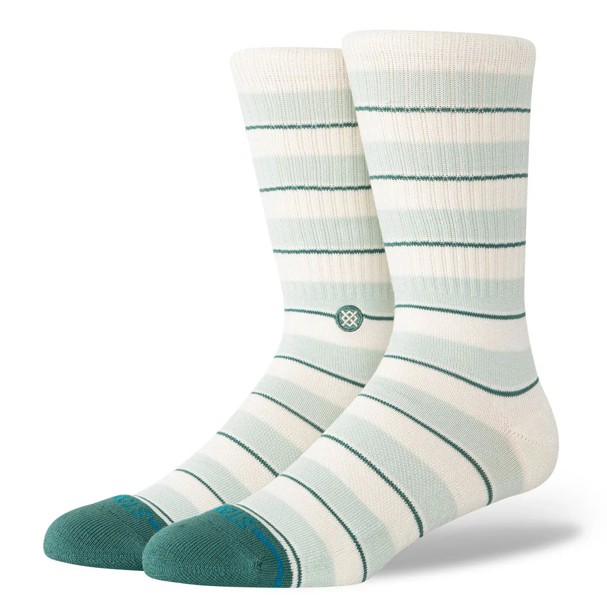 Stance Socks Striped It Crew Teal Teal
