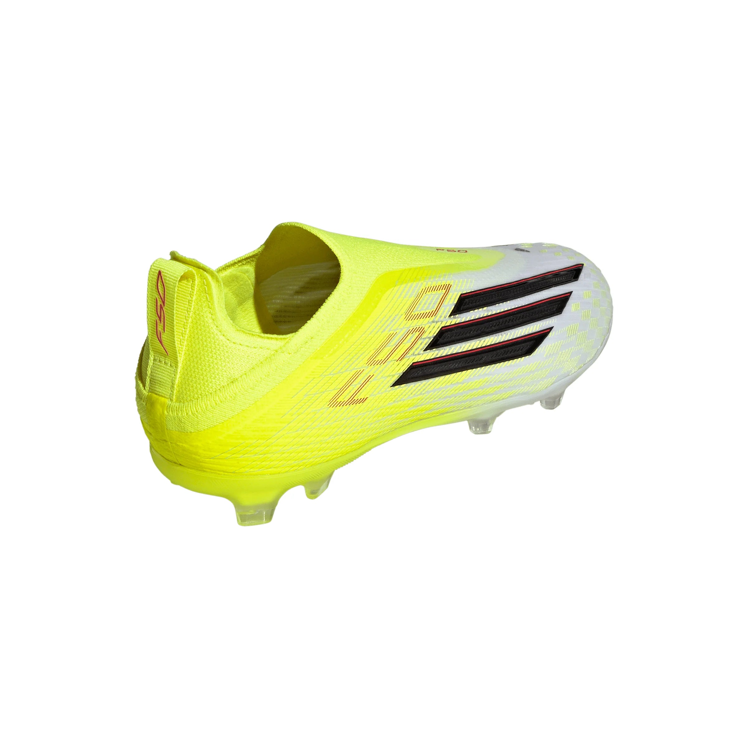 adidas F50 Elite Laceless FG Firm Ground Youth Soccer Cleats Yellow Black Red