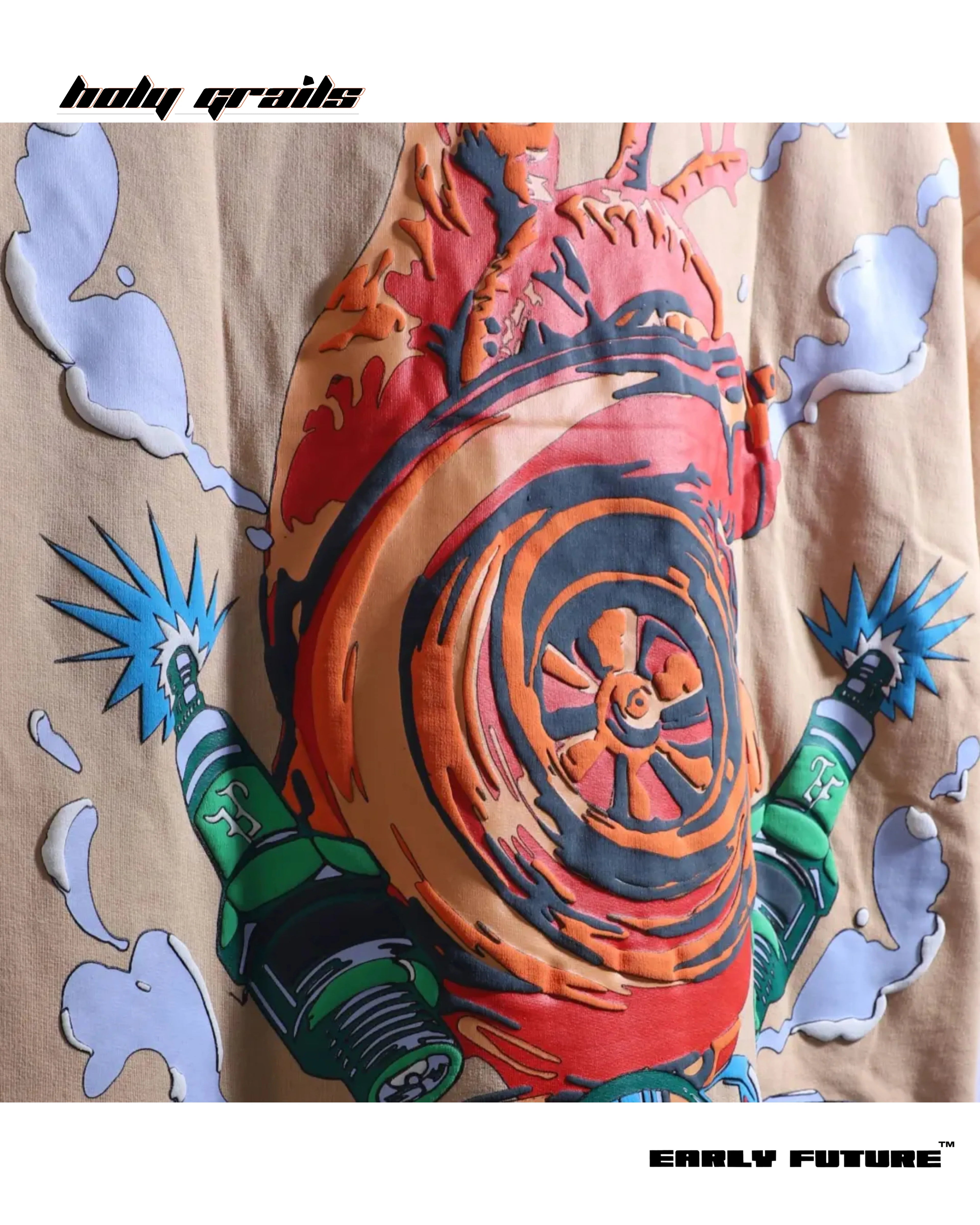 Turbo Speed Ceramic Beige Tee HG x Early Future