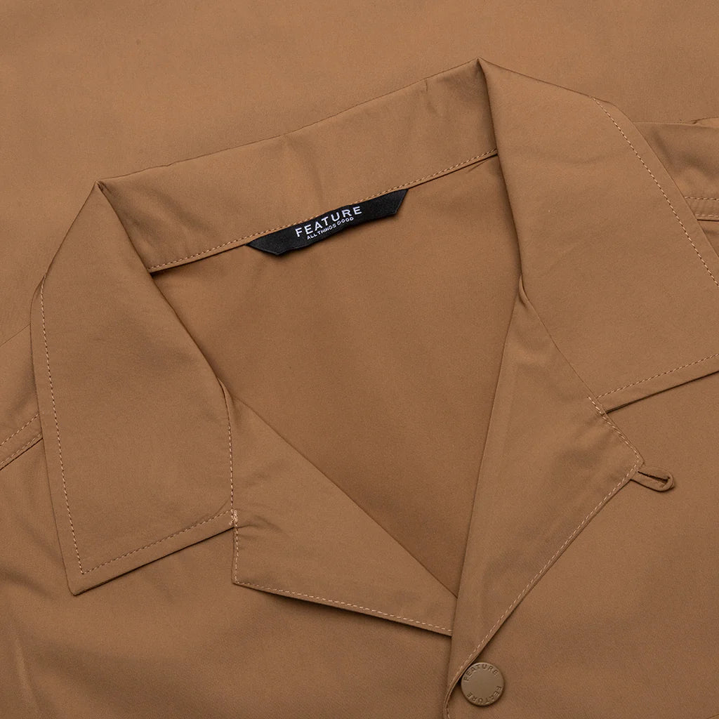 Judd Nylon Shirt Tan