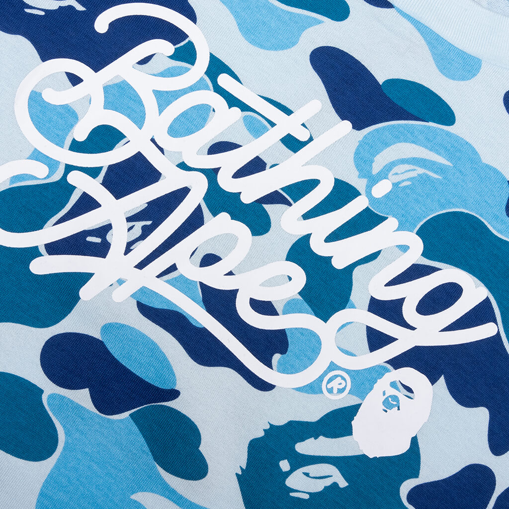 Kids ABC Camo L S Tee Blue