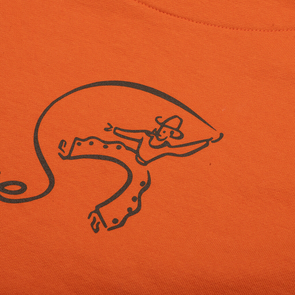 Cowboy Hoodie Burnt Orange