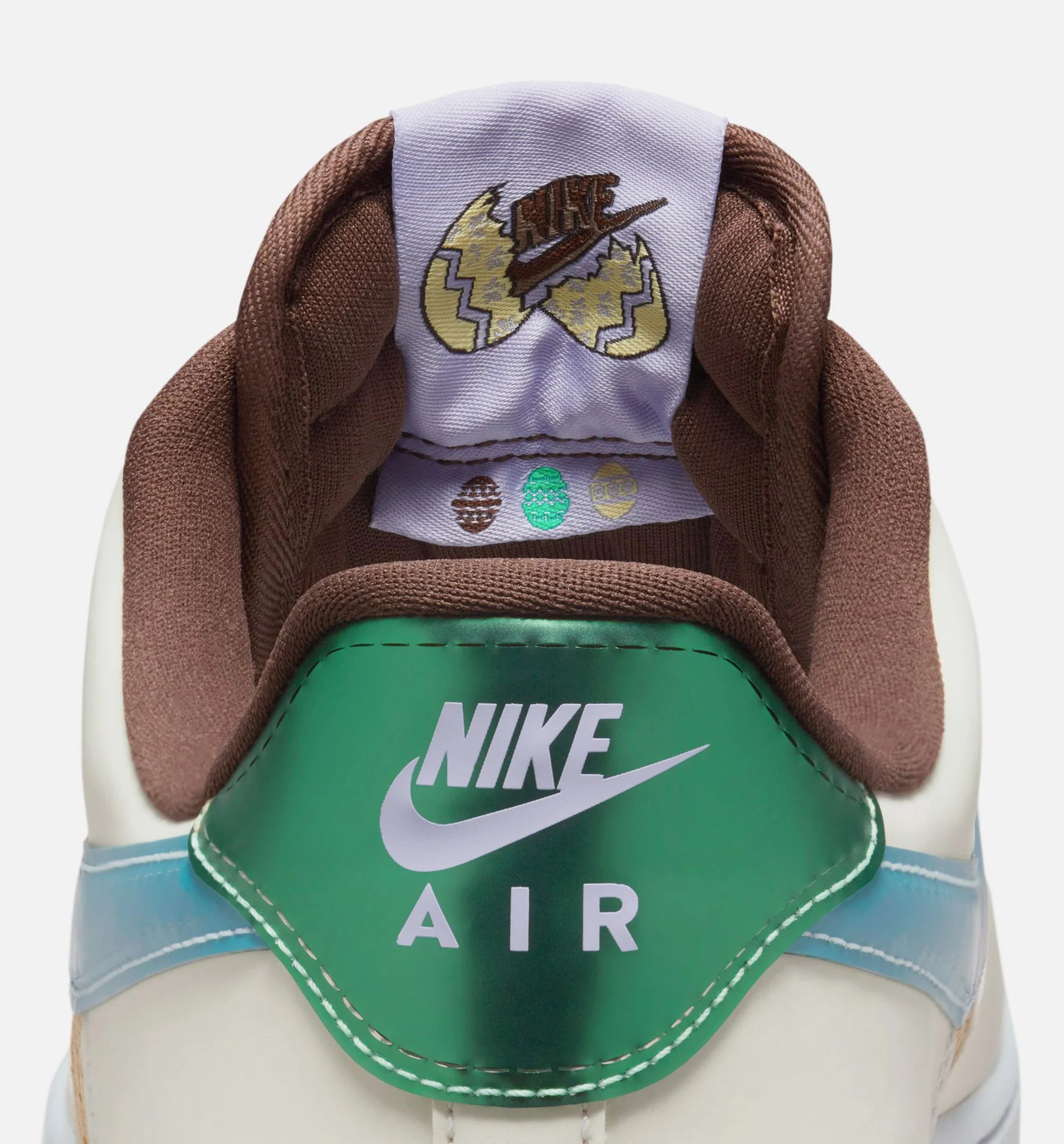 Air Force 1 Retro Sesame and White Mens Lifestyle Shoe Summit White Glacier Blue Mint Foam
