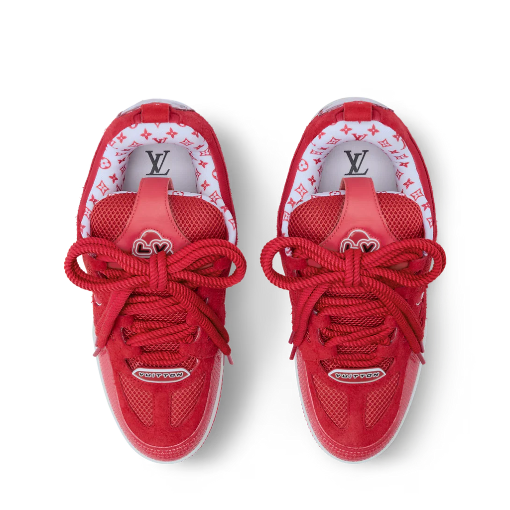 LV Skate Sneaker Red