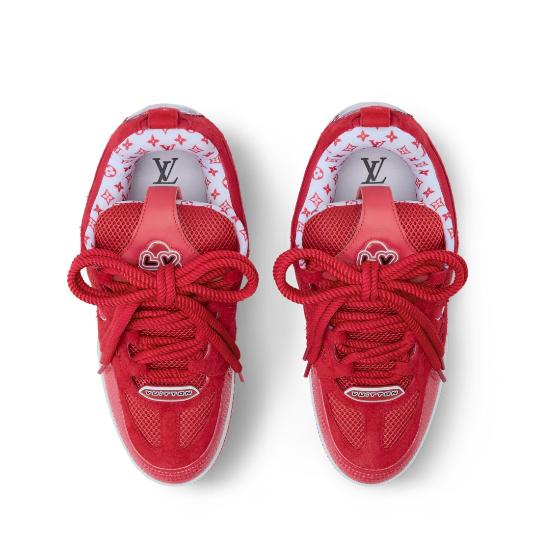 LV Skate Sneaker Red