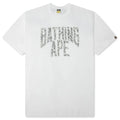 Wild Leopard Pattern NYC Logo Tee White Gray