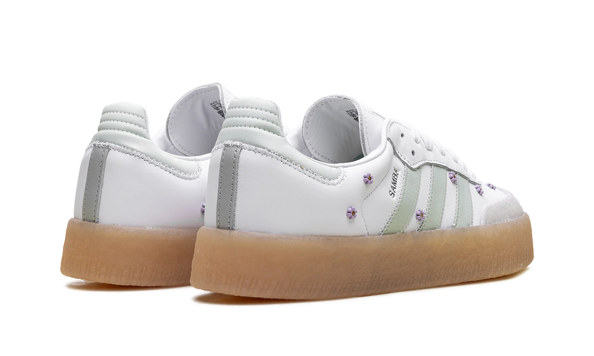 Sambae WMNS "Floral White Linen Green Gum" JS3954