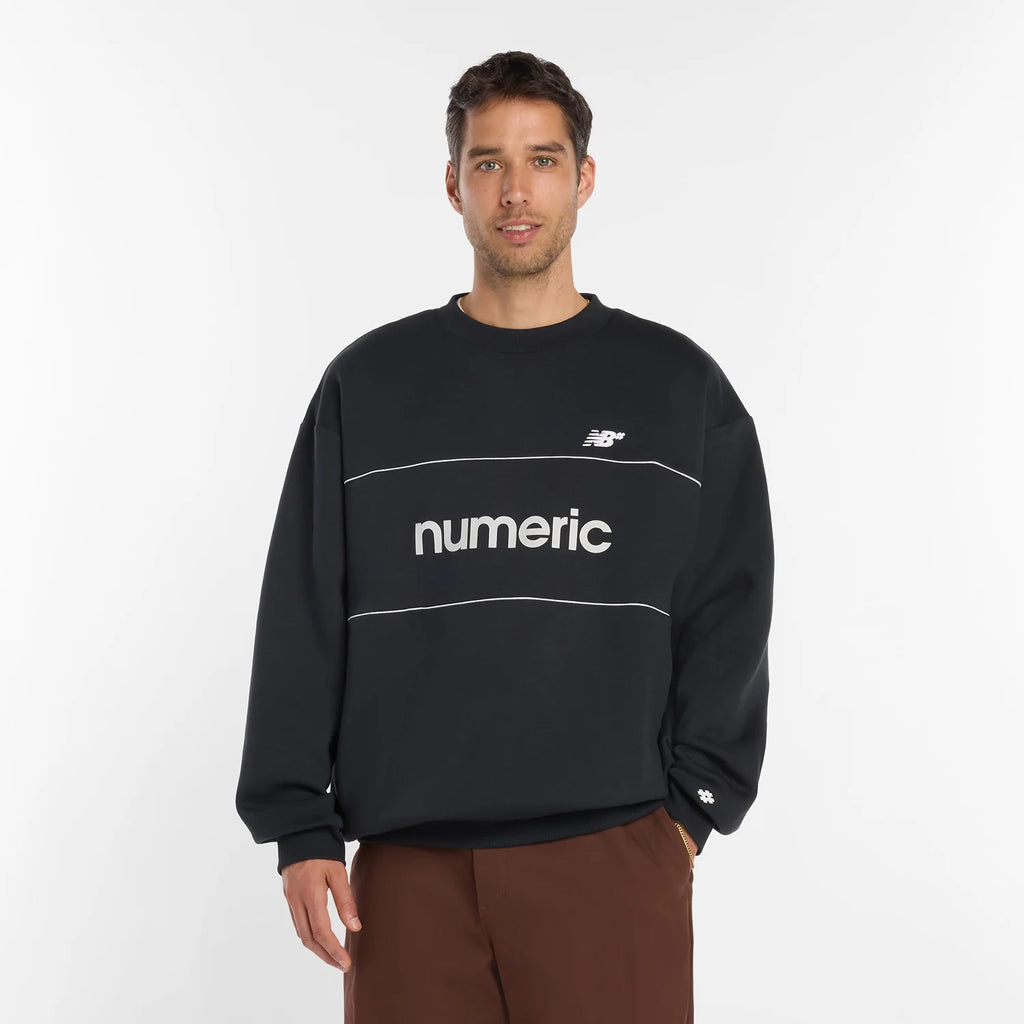 New Balance Numeric Team Crew Sweater Black