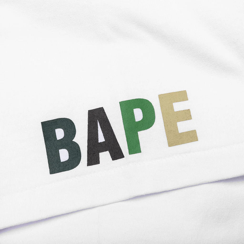 Abc Camo Tee White Green