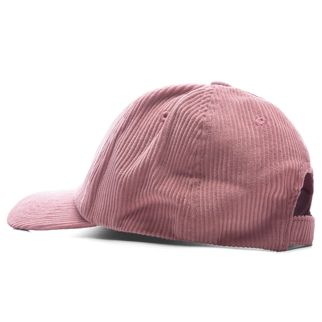 6 Panel Corduroy Cap Pink