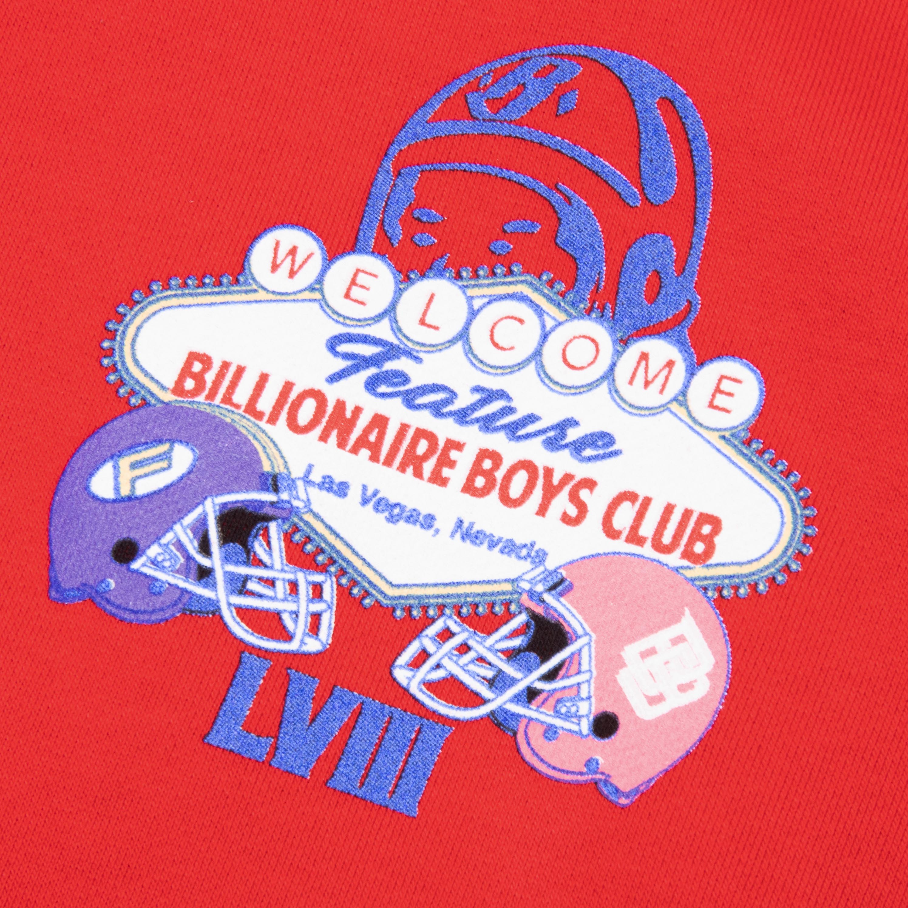 Feature x Billionaire Boys Club Las Vegas Hoodie Tomato Red