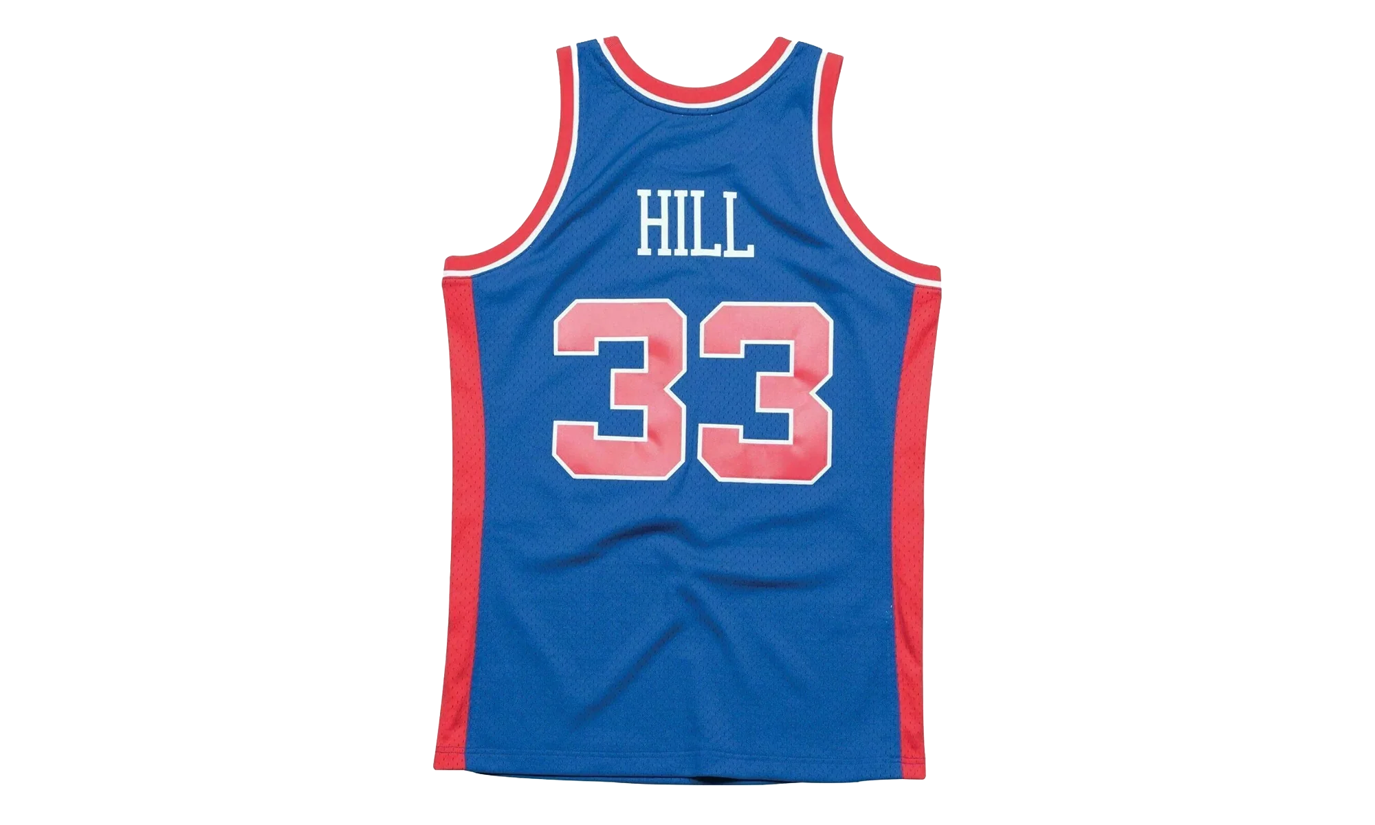 NBA Grant Hill Swingman Road Jersey "1995 Detroit Pistons - Royal" SMJYAC18025 DPIROYA95GHI