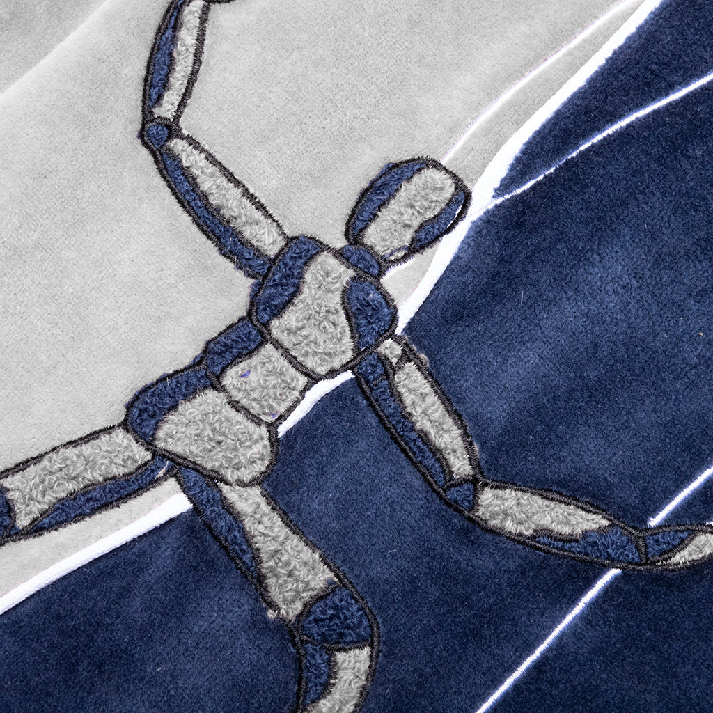Puppet Master Tracksuit Bottoms Blue Grey