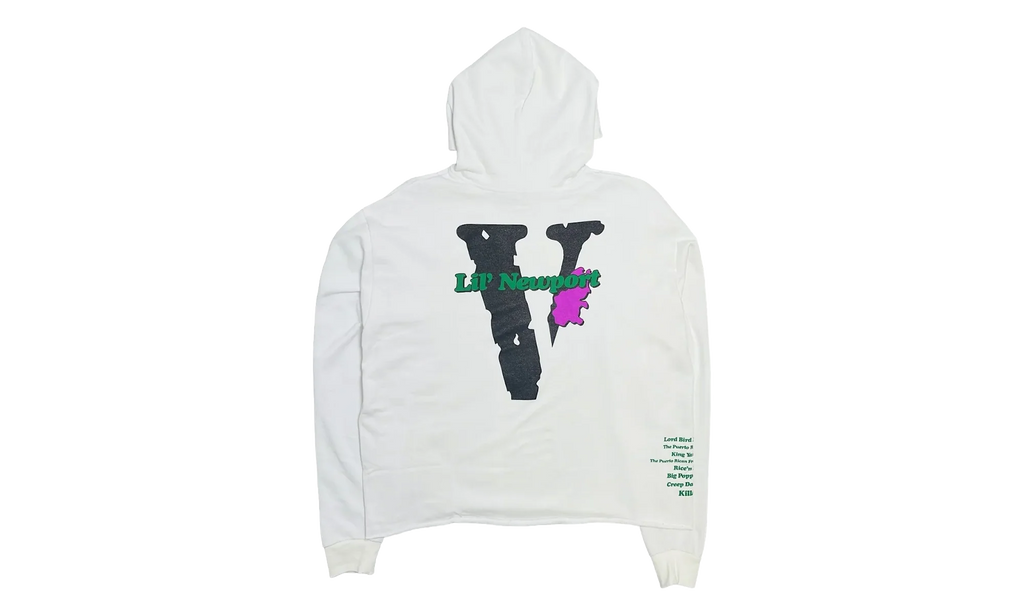 Yams Day Lil Newport Hooded Sweatshirt "White" VL0027