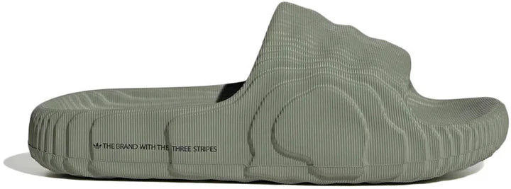 Adilette 22 Slides Silver Green (Women's)