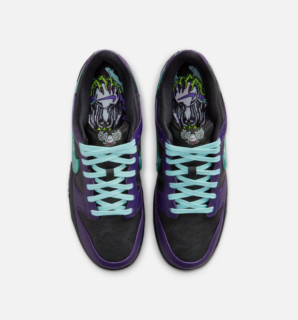 Dunk Low Retro Halloween Mens Lifestyle Shoe Black Grand Purple Artisan Teal