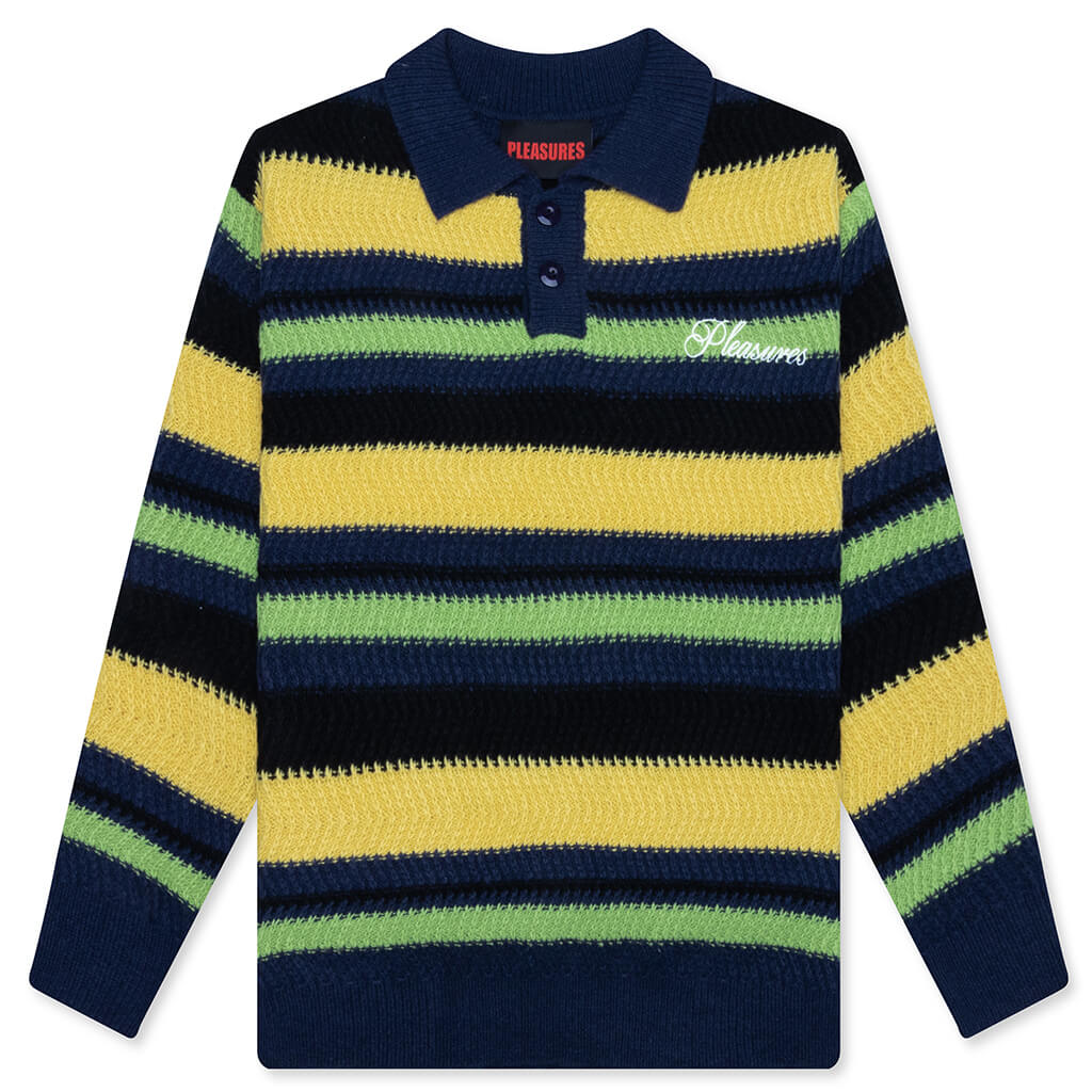 Cooper Polo Sweater Yellow