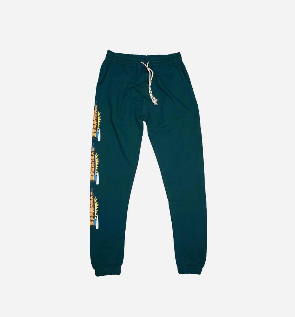Cherry Mens Sweatpants Blue Blue