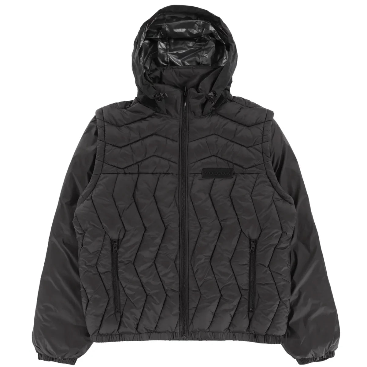 Volcom Skate Vitals Simon B Puffer Jacket Black