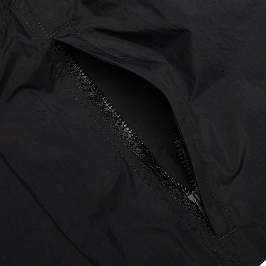 Nylon Track Pant Black