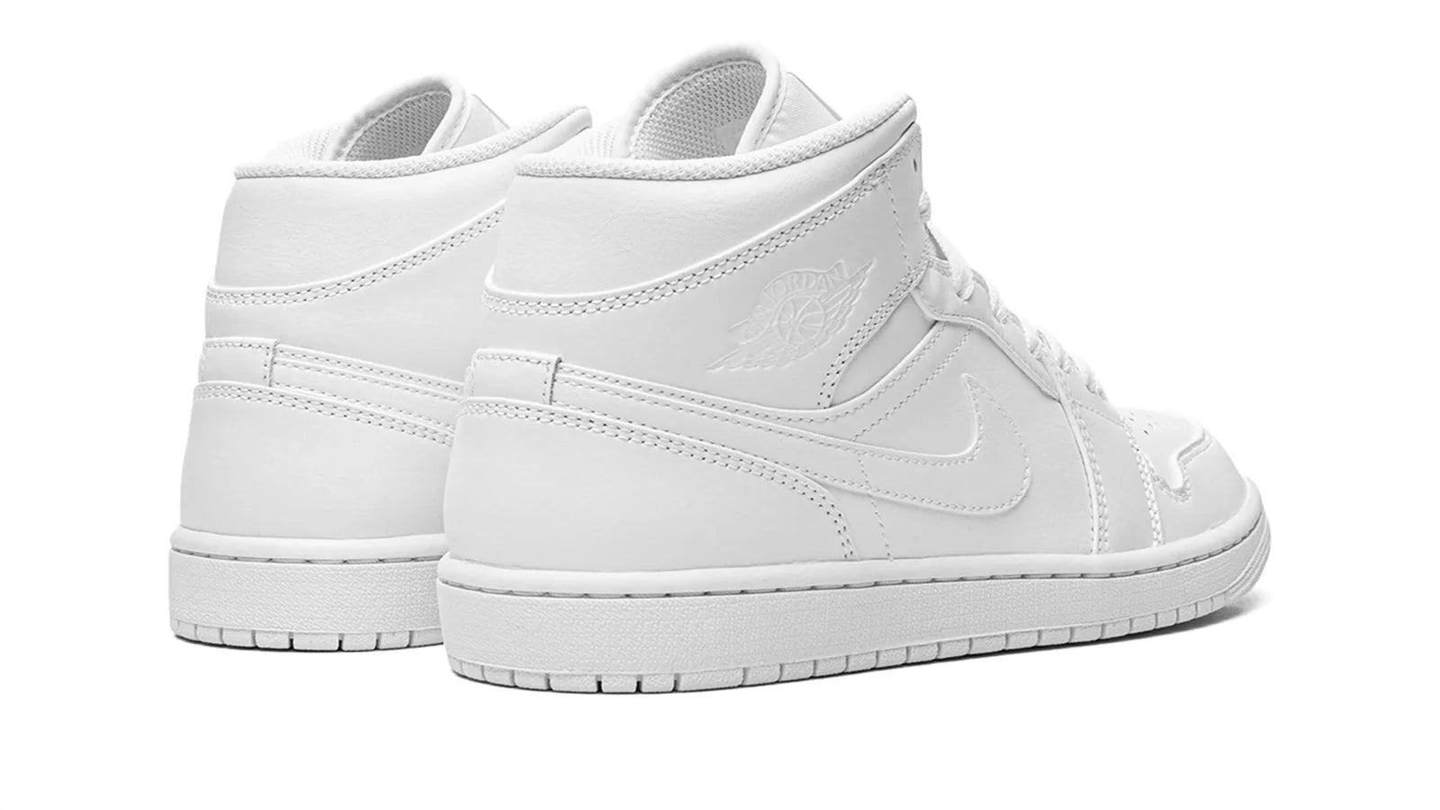 Air Jordan 1 Mid Triple White