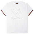 Pearl Patchwork S S T Shirt White