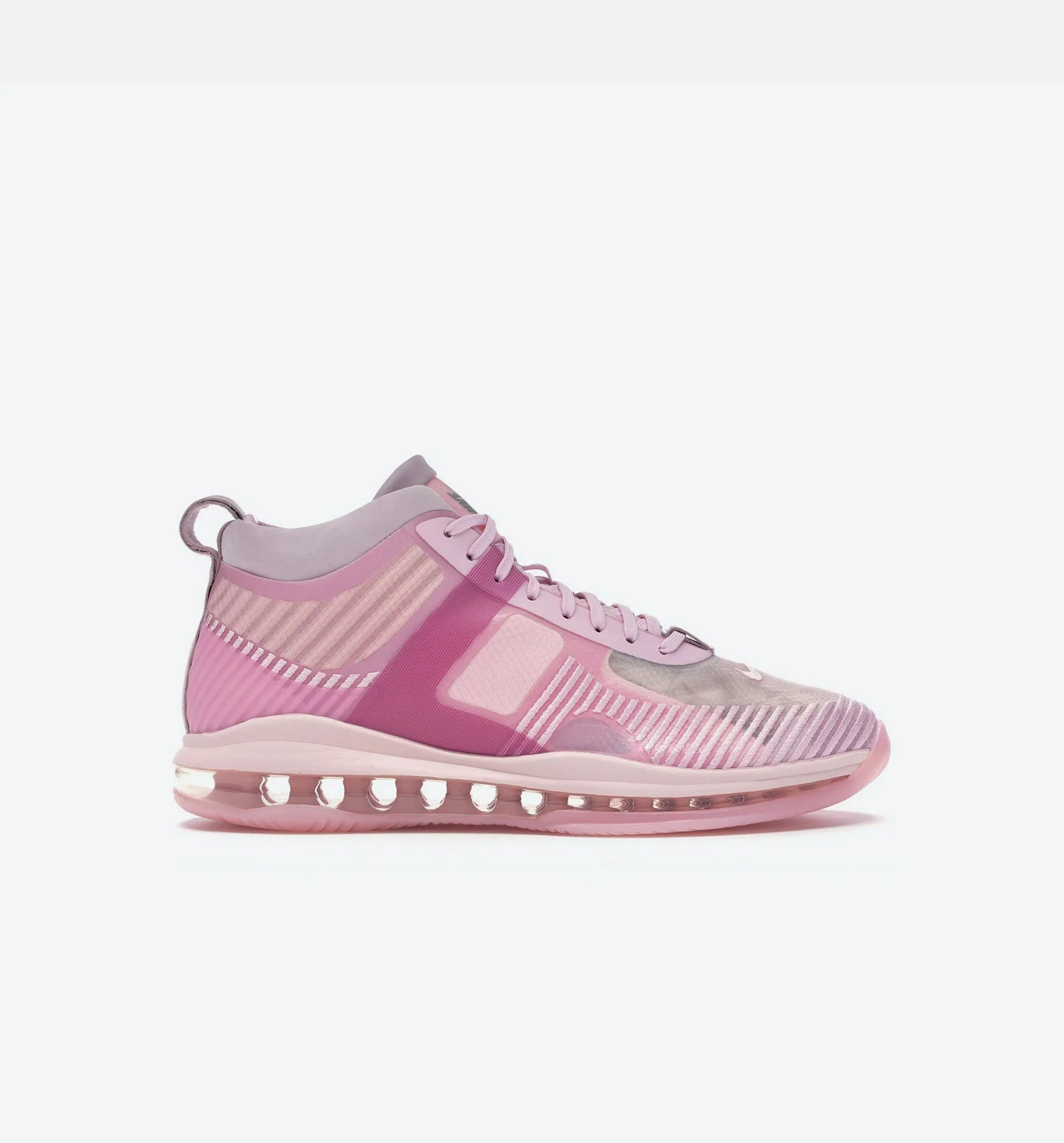 Lebron X John Elliott Icon QS Mens Basketball Shoe Pink Grey