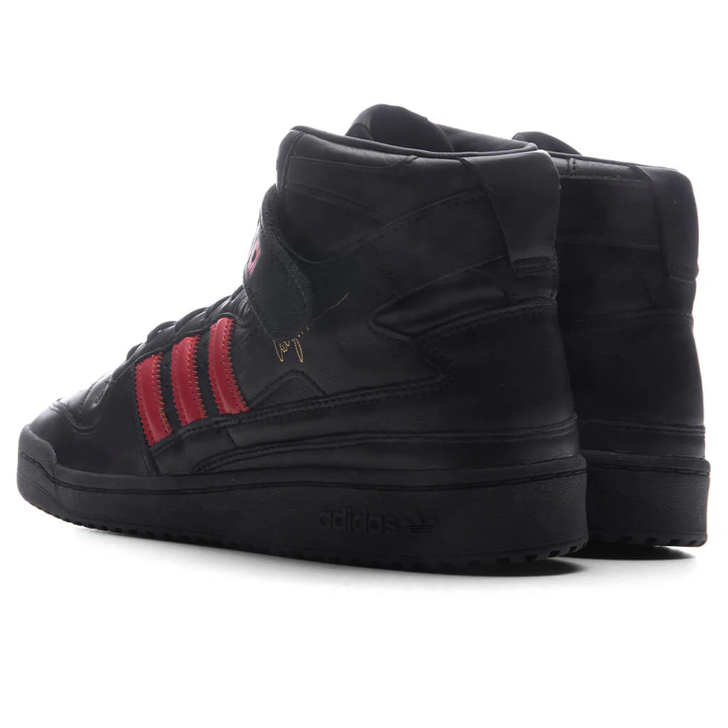 adidas Originals x Willy Chavarria Forum 84 Core Black Core Black Red