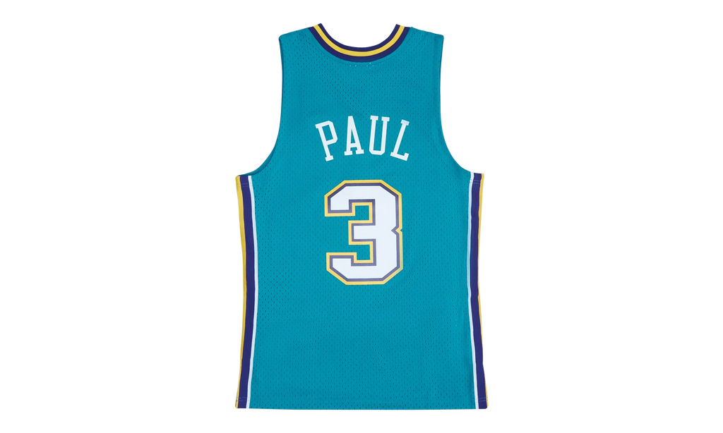 NBA Chris Paul Swingman Road Jersey "2005 Charlotte Hornets - Teal" SMJYAC18015 NOHTEAL05CPA