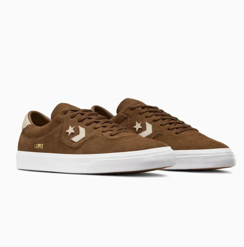 Converse Cons Louie Lopez Pro Ox Chestnut Brown Natural Ivory