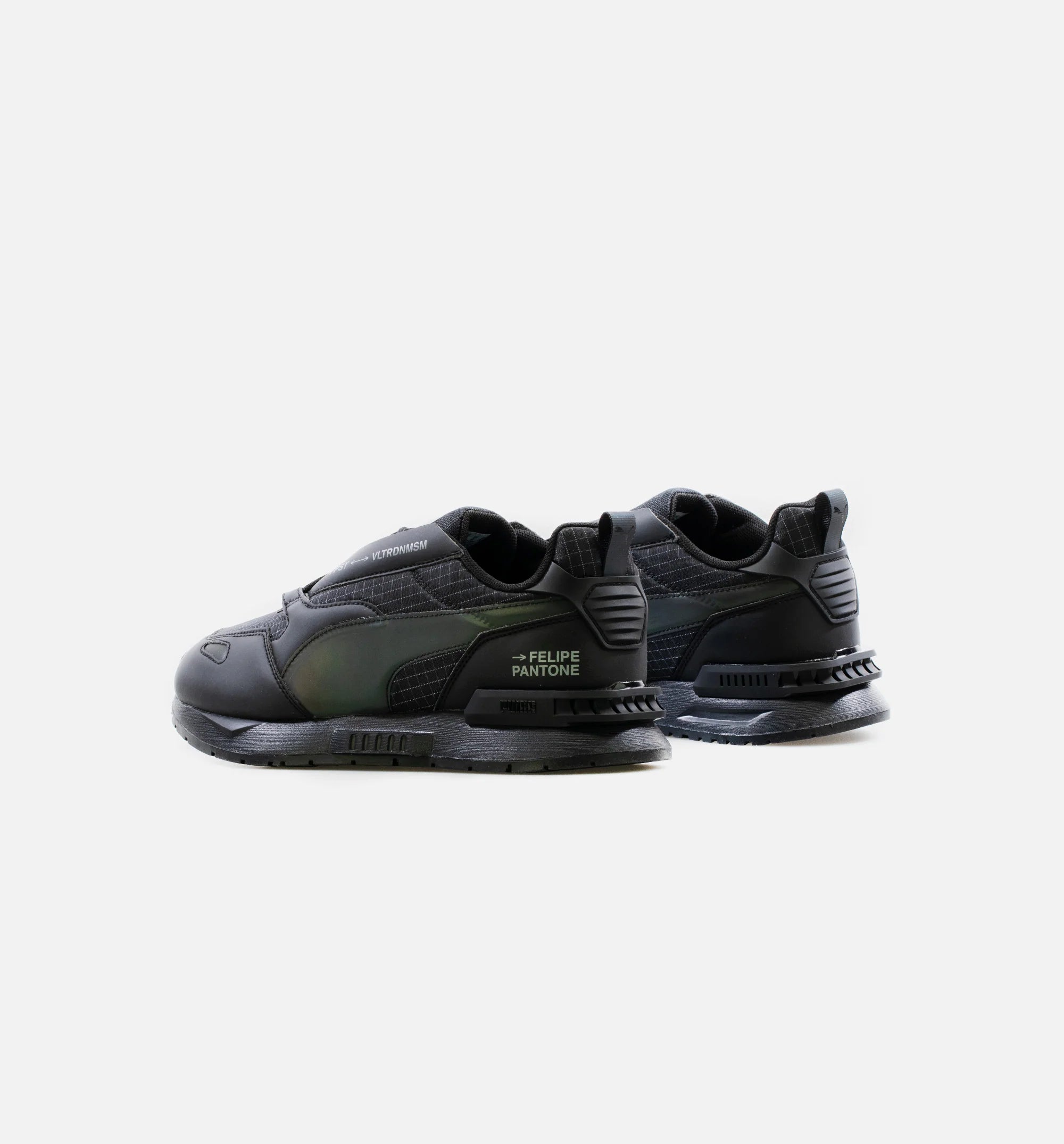 Puma X Felipe Pantone Mirage Mox Tech Mens Lifestyle Shoe Black Black