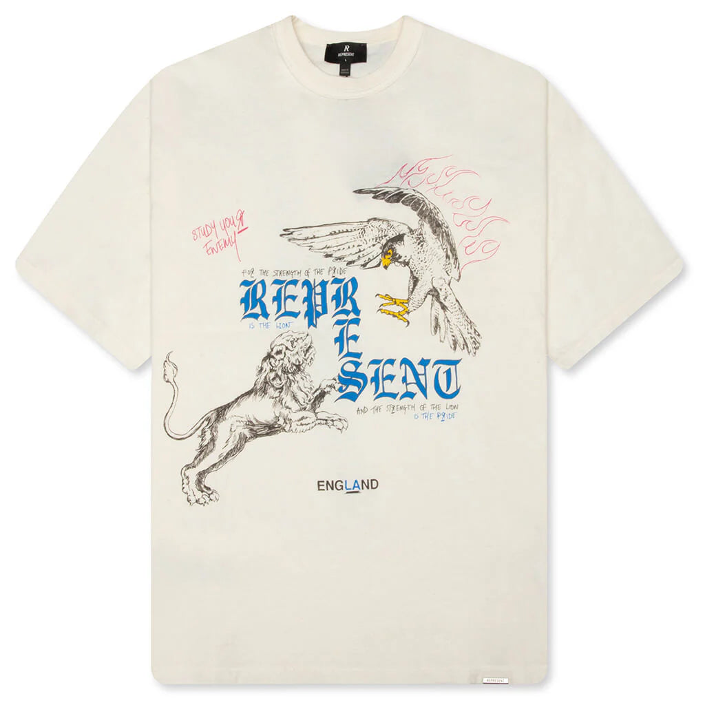 Enemy T Shirt Flat White
