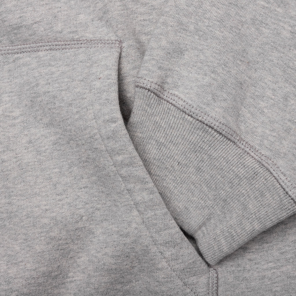 Connected Guy Hooded Sweatshirt Heather Grey