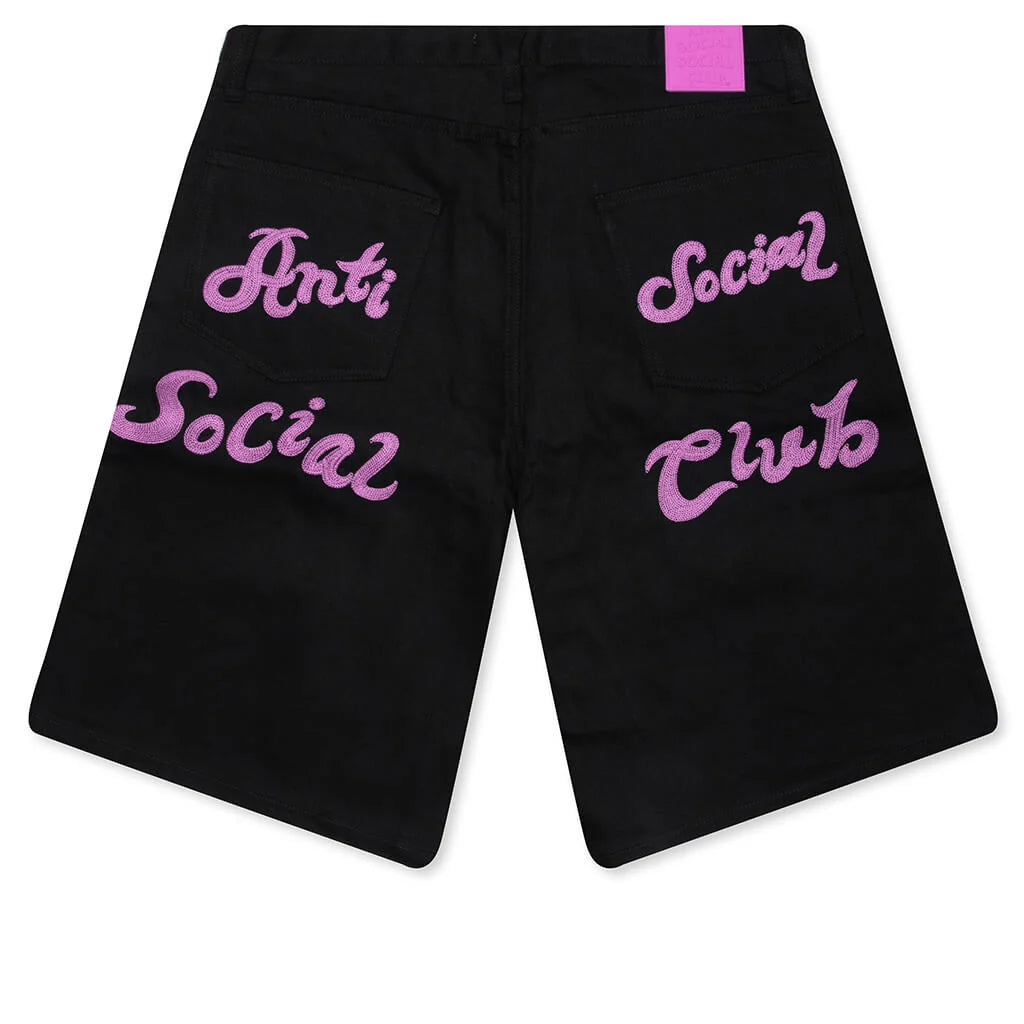 Chainstitch Carpenter Shorts Black