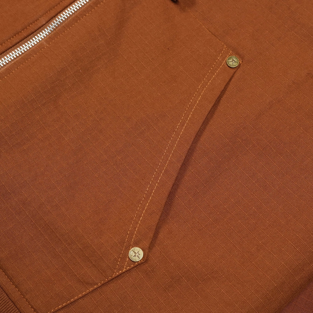 Carpet Company Rip Stop Jacket Chocolate