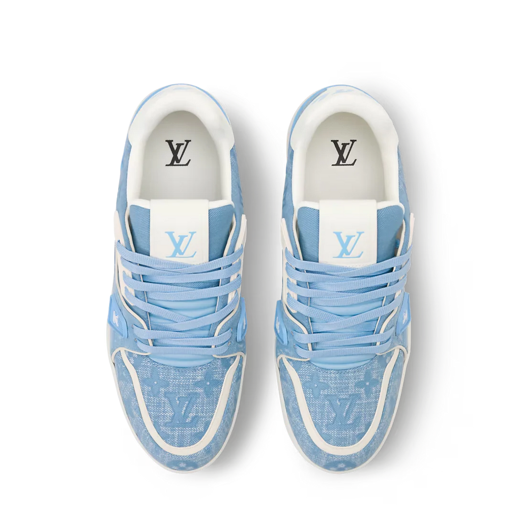 LV Trainer Blue Canvas