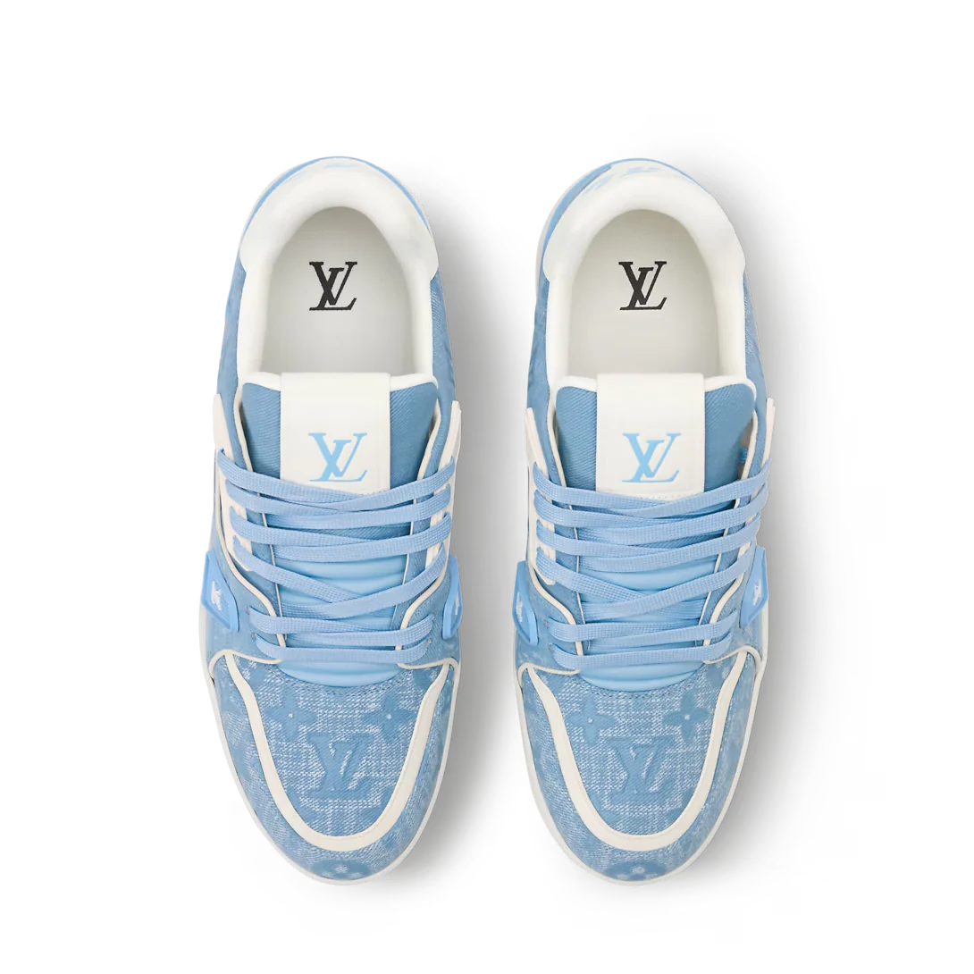 LV Trainer Blue Canvas