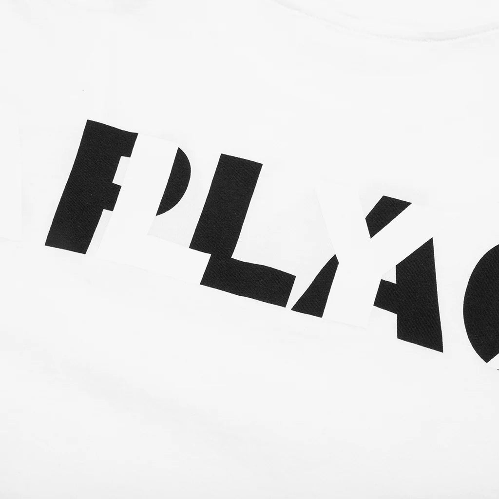 Inverted Logo S S Tee White