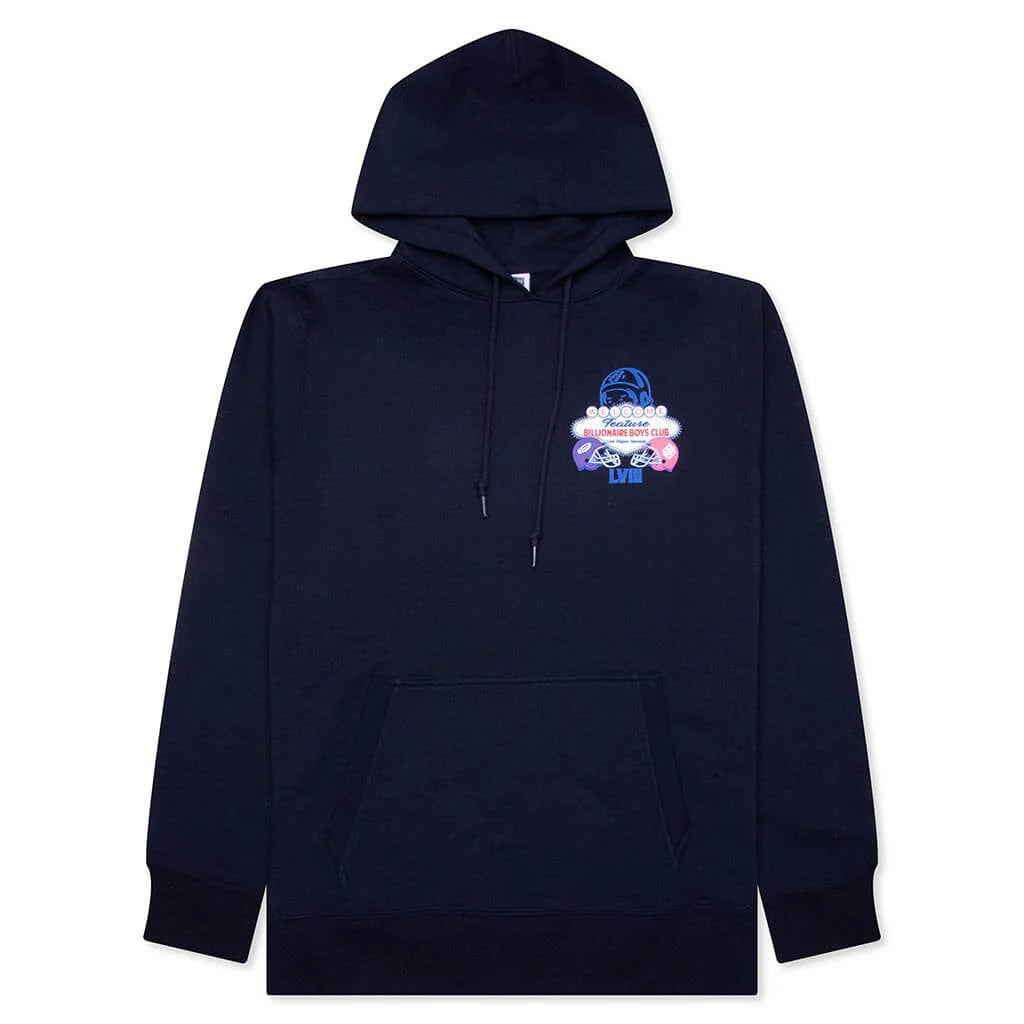 Feature x Billionaire Boys Club Las Vegas Hoodie Navy