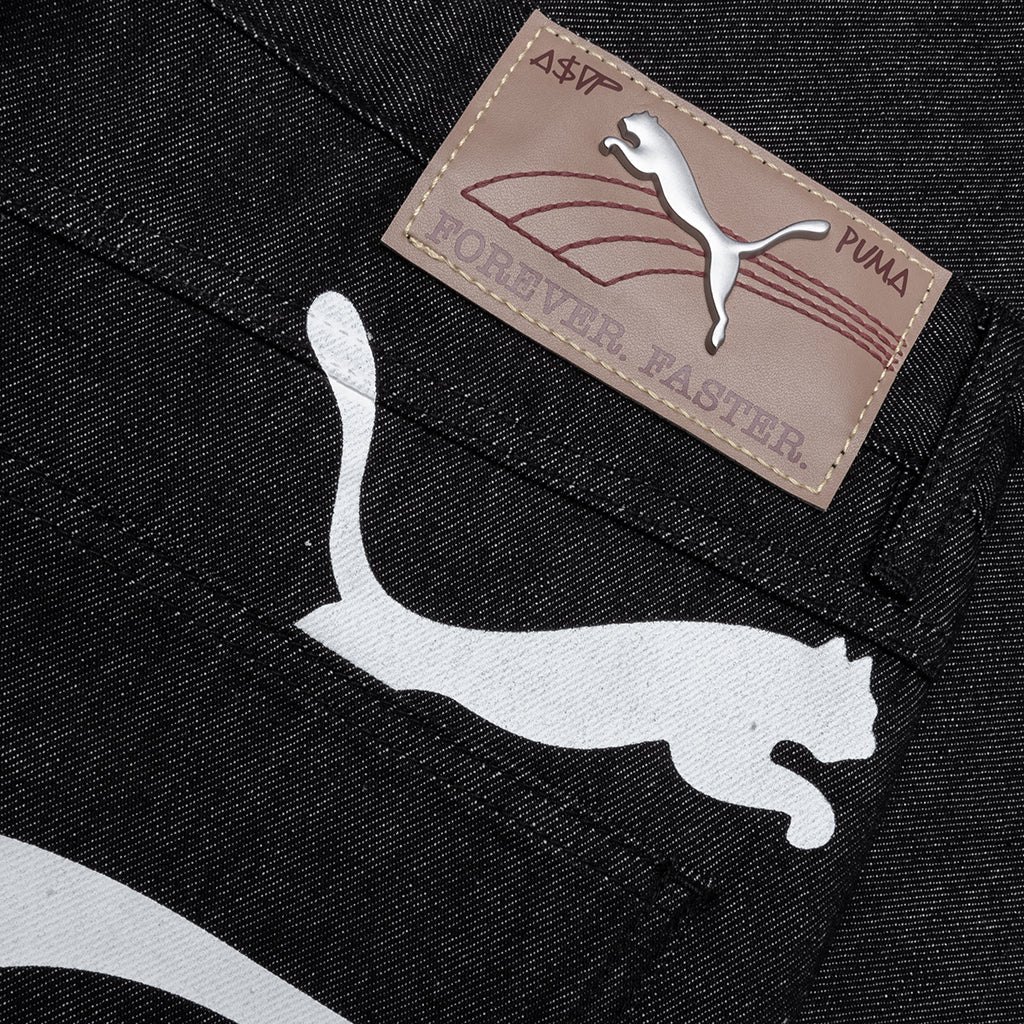 Puma x AAP Rocky Printed Denim Black Denim