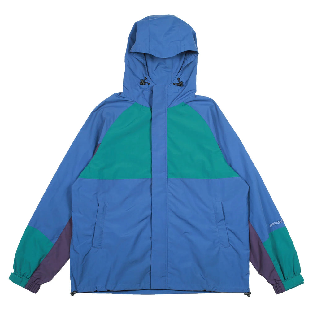 Theories Gale Shell Jacket Blue Green